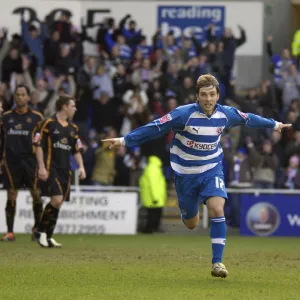 Bobby Convey celebrtaes scoring against Wolves