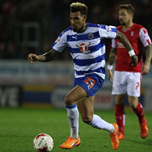 Danny Williams in Action: Reading FC vs Rotherham United, Sky Bet Championship at New York Stadium