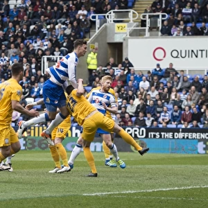 Disallowed Goal: Jake Cooper's Heading for Reading Against Preston North End in Sky Bet Championship