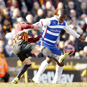 FA Cup Battle: Davies vs. Aiyegbeni - Bradford City vs. Reading Rivalry
