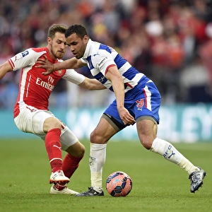 FA Cup Semi-Final Showdown: Robson-Kanu vs. Ramsey's Intense Battle at Wembley Stadium