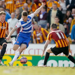 FA Cup Framed Print Collection: FA Cup - Sixth Round - Bradford City v Reading - Valley Parade