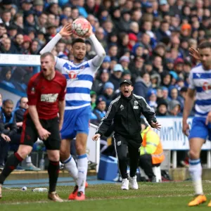 FA Cup Collection: Reading v West Bromwich Albion