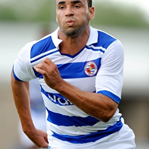 Hal Robson-Kanu in Action: Reading FC's Star Forward Shines in Pre-Season Friendly against Northampton Town