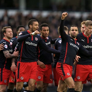 Hal Robson-Kanu Scores the First Goal: Reading vs. Derby County in FA Cup Fifth Round
