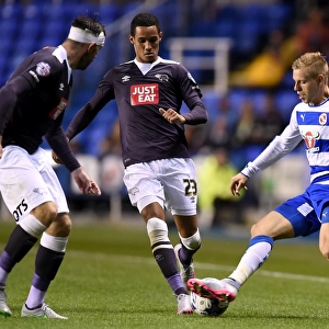 Intense Triangle Tussle: Vydra, Ince, and Keogh Lock Horns in Reading-Derby Championship Clash