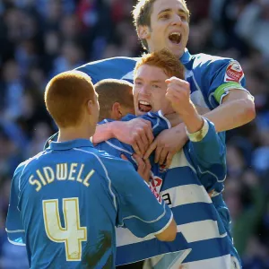 James Harpers goal celebration against Derby