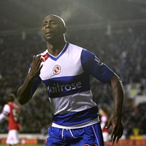 Jason Roberts Euphoric Moment: Reading's Historic First Goal Against Arsenal in Capital One Cup (30-10-2012)
