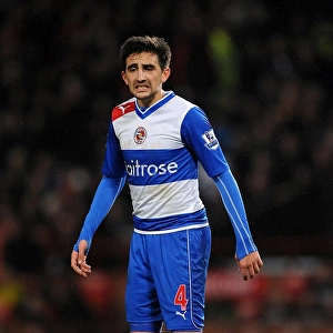 Jem Karacan at Old Trafford: Reading vs. Manchester United - Barclays Premier League (16-03-2013)