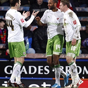 Jimmy Kebe's Euphoric Goal Celebration: Reading's Triumph at Crystal Palace in the Championship