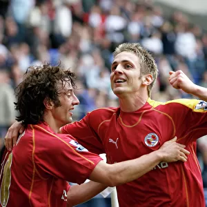 Kevin Doyle & Stephen Hunt celebrating three goals in eight minutes