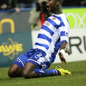 Leroy Lita celebrates his 53rd minute goal against West Ham Utd