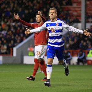 Matej Vydra's Strike: Reading's First Goal in Sky Bet Championship Win Against Nottingham Forest