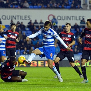 Michael Hector's Goal-line Heroics Deny Onouha: Dramatic Moment in Reading vs. QPR Championship Match