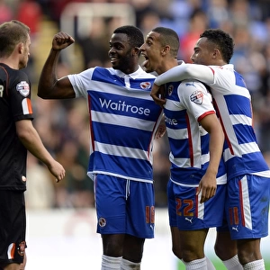 Nick Blackman's Penalty: Reading's Third Goal Against Blackpool in Sky Bet Championship