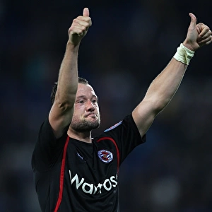 Noel Hunt's Euphoric Celebration: Reading Clinch Play-Off Victory Over Cardiff City