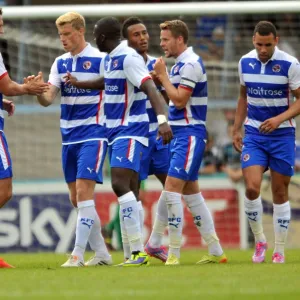 Pre-season Friendlies Photographic Print Collection: Wycombe Wanderers v Reading