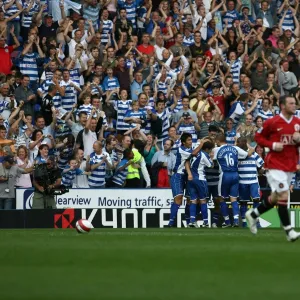 Reading celebrate Kevin Doyles goal