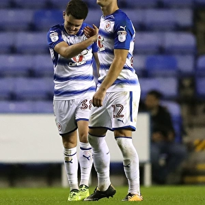 Reading Celebrate as Liam Kelly Scores Second Goal vs. Gillingham in Carabao Cup
