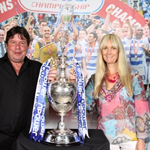 Reading FC 2012 Championship Victory: Uniting Fans with the Trophy