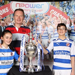 Reading FC: Celebrating with the Fans - 2012 Championship Win Trophy Photoshoot