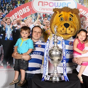 Reading FC's Championship Victory: A Triumphant Photoshoot of Champions and Fans (2012)