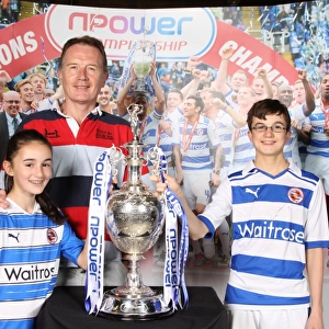 Reading FC's Championship Win and Unforgettable Fans' Celebration: The 2012 Trophy Photoshoot