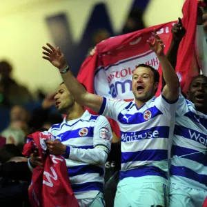 Premiership Promotion Photographic Print Collection: Reading v Nottingham Forest - Madejski Stadium, 17-04-2012