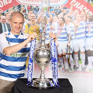 Reading FC's Unforgettable 2012: Triumph and Celebration - A Fans Photoshoot with the Championship Trophy