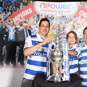 Reading FC's Unforgettable Championship Triumph: A Celebration with the 2012 Trophy