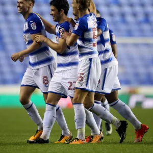 Carabao Cup Photographic Print Collection: Reading v Millwall