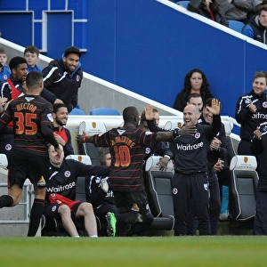 Royston Drenthe's Equalizer: Reading at The AMEX Stadium vs. Brighton and Hove Albion