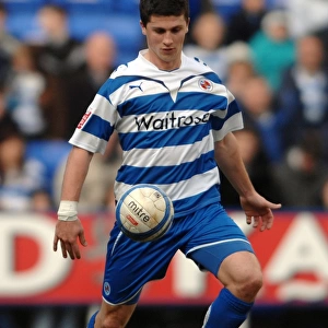 Sean Long in Action: Reading vs. West Bromwich Albion, Championship Clash at Madejski Stadium