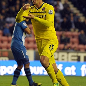 Sean Morrison's Premier League Debut Goal: Reading at Wigan Athletic (November 2012)