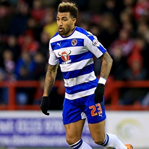 Showdown at City Ground: Danny Williams in Action for Reading against Nottingham Forest in Sky Bet Championship