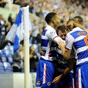Simon Cox's Hat-Trick: Reading Football Club's Exciting 3-1 Victory over Millwall at Madejski Stadium