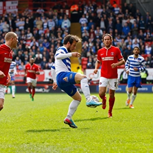 Sky Bet Championship Showdown: Thrilling Clash between Charlton Athletic and Reading (05/04/2014)
