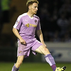Stephen Quinn in Action: Reading vs Portsmouth, Capital One Cup Second Round at Fratton Park