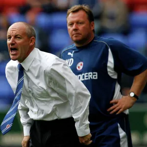 Steve Coppell & Wally Downes