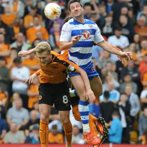 Sky Bet Championship Framed Print Collection: Wolves v Reading