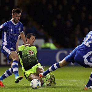 Yann Kermorgant Scores First Goal for Reading in Sky Bet Championship Match against Sheffield Wednesday at Hillsborough