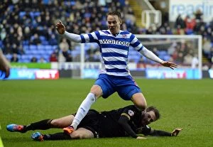 Images Dated 21st December 2013: 2013-14 Sky Bet Championship: Reading vs Wigan Athletic - Clash of the Championship Titans