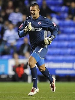 Images Dated 16th September 2009: Action-Packed Championship Showdown: Reading vs. Cardiff City at Madejski Stadium - Adam