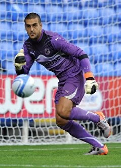 Images Dated 27th July 2010: Adam Federici's Brilliant Performance: Reading FC vs. Wolverhampton Wanderers - Pre-Season