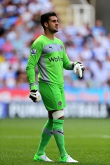 Images Dated 18th August 2012: Adam Federici's Firm Stand: Reading FC vs Stoke City (Premier League 2012-13)