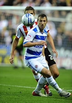 Images Dated 22nd October 2011: Adam Le Fondre's Thrilling Goal: Reading FC vs. Southampton in the Npower Championship at Madejski