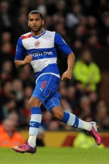 Manchester United v Reading : Old Trafford : 16-03-2013 Collection: Adrian Mariappa at Old Trafford: Reading vs. Manchester United - Barclays Premier League
