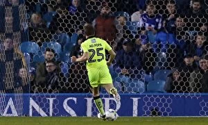 Sheffield Wednesday v Reading Collection: Adrian Popa Scores Sheffield Wednesday's Second Goal Against Reading in Sky Bet Championship