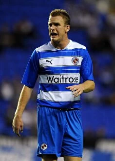 Images Dated 27th July 2010: Alex Pearce in Action: Reading FC vs. Wolverhampton Wanderers - Pre-Season Friendly at Madejski