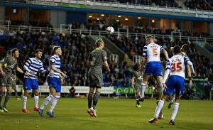 Sky Bet Championship : Reading v Leicester City Collection: Alex Pearce Scores Opening Goal: Reading's Thriller at Madejski Stadium vs